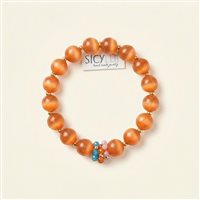 Bracciale Sicylui Donna in Pietre dure 1480BR34-ARANCIO